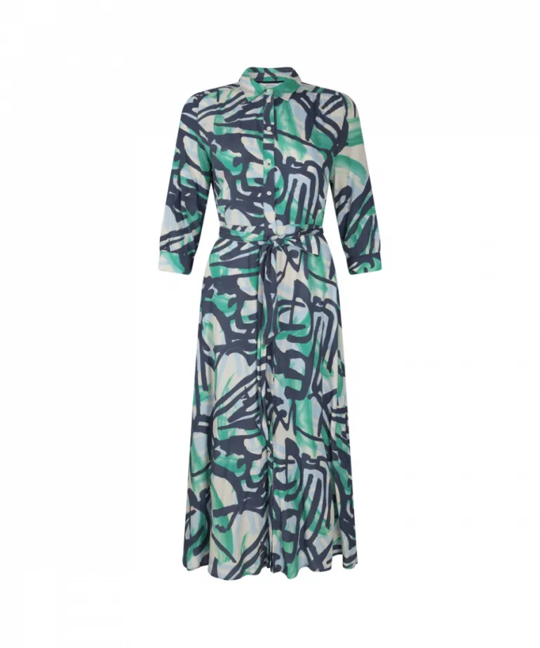 Sandwich Long Woven Dress Moonbeam