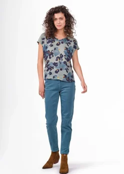 SANDWICH SKINNY HIGH WAIST JEANS DEEP LAGOON