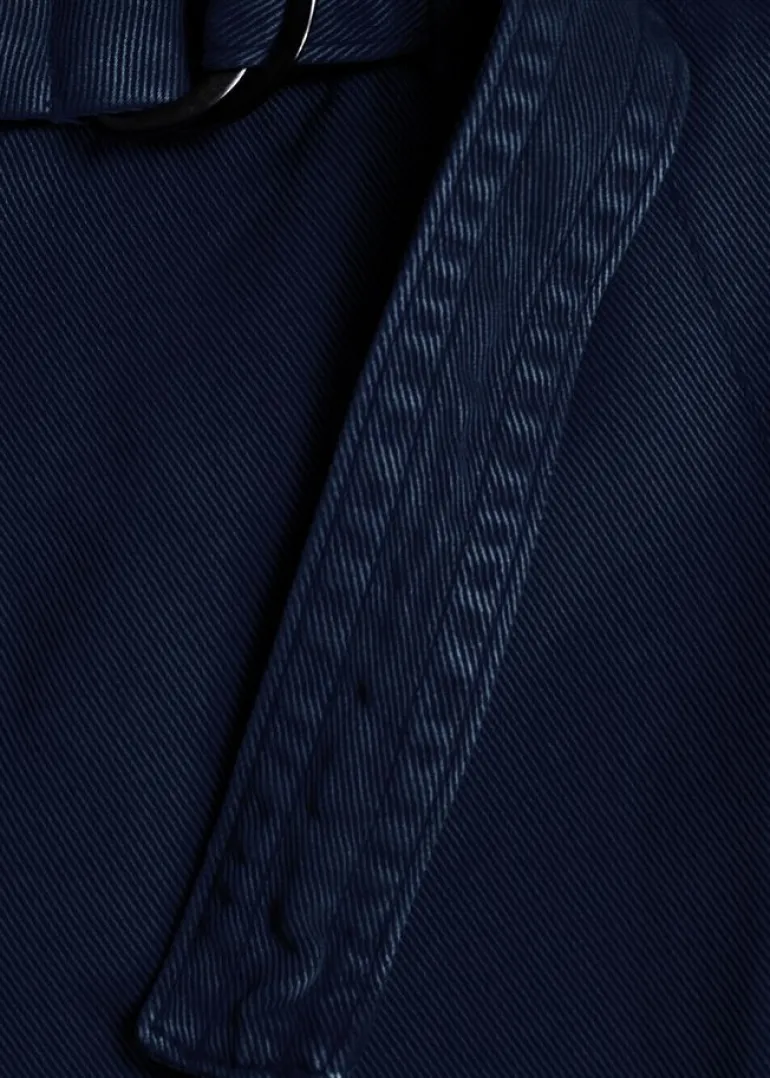 Sandwich Woven Trousers Night Sky