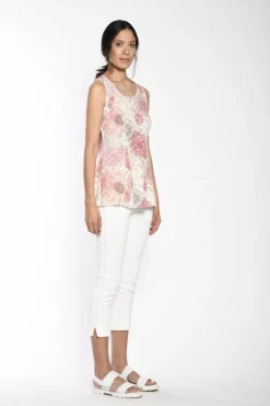 SIMCLAN 5 POCKET CROPPED JEANS WHITE