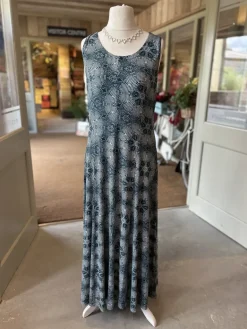 Simclan Princess Seam Dress Sea Green