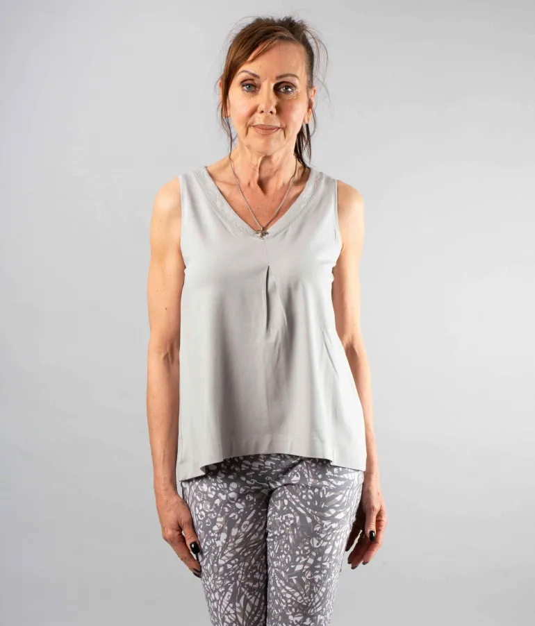 Simclan V-neck Top - Two Colours Available