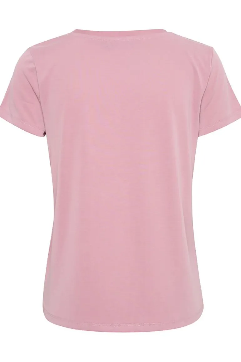 Soaked in Luxury Columbine V Neck Top Lilas