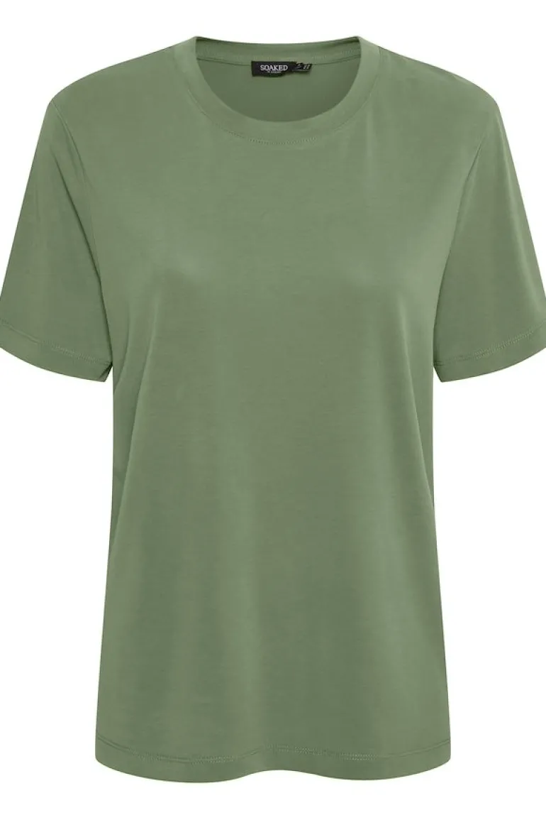 Soaked in Luxury Columbine Loose Fit Tee Dark Ivy