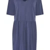 Soaked in Luxury Cordelia Dress Navy