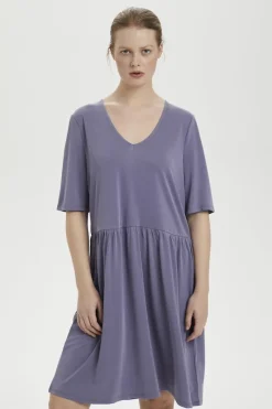 Soaked in Luxury Cordelia Dress Navy