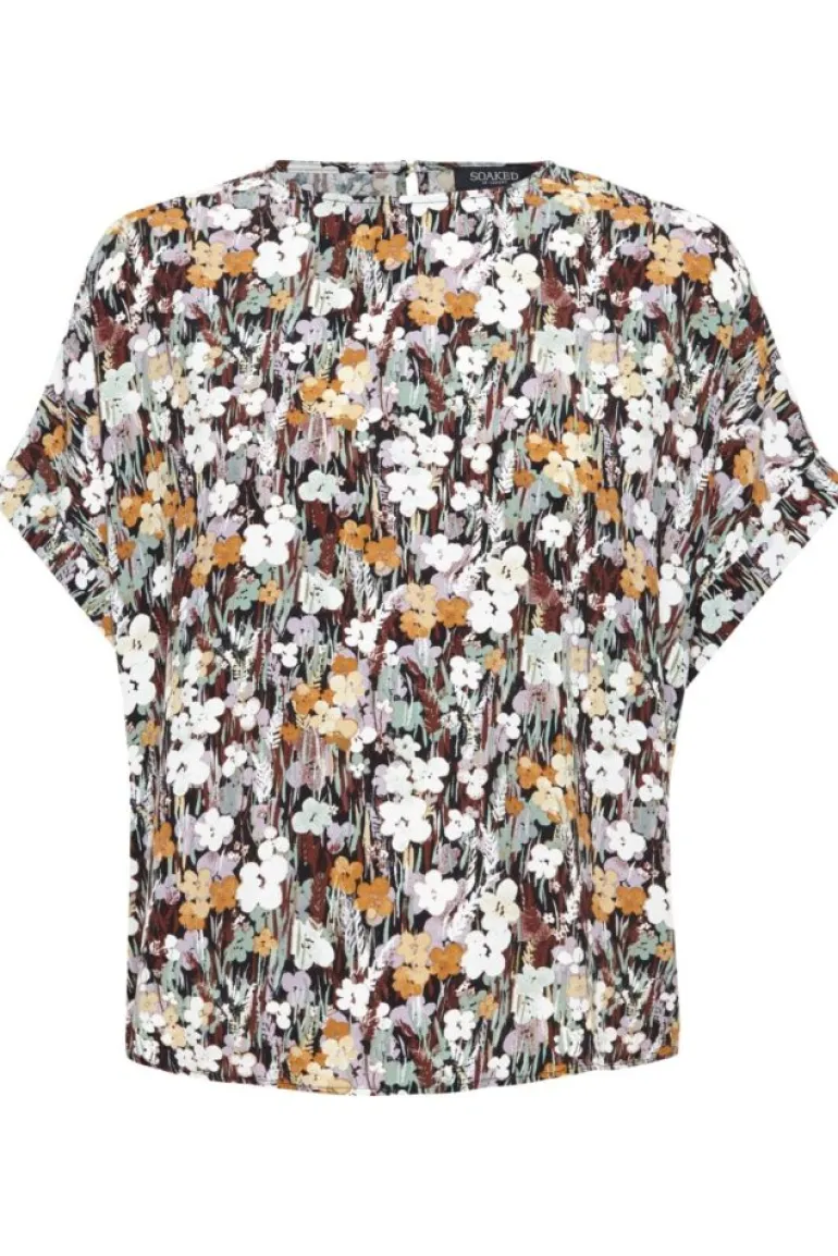 SOAKED IN LUXURY MORI BLOUSE AUTUMN FLOW