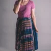 SOAKED IN LUXURY PIPPA SKIRT NIGHT SKY