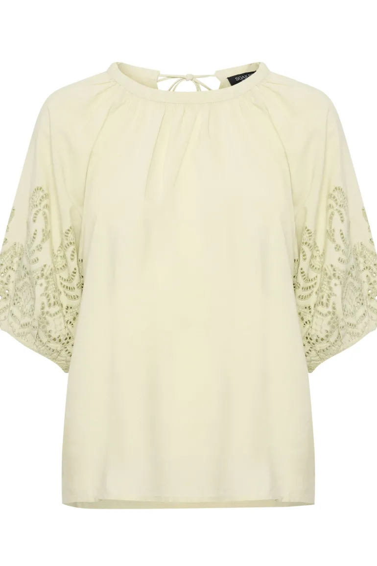 Soaked in Luxury Zandra Blouse Black