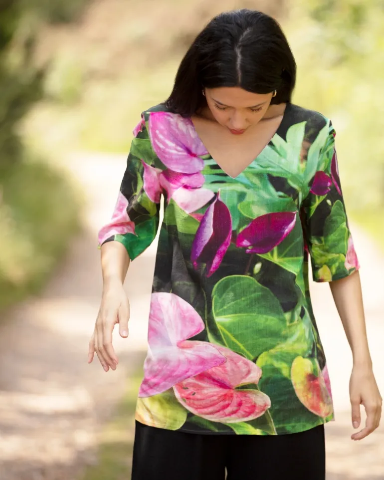 SUMMER DREAMS LINEN TUNIC