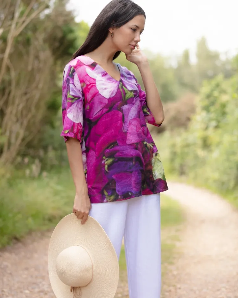 SWEET PEA LINEN TUNIC