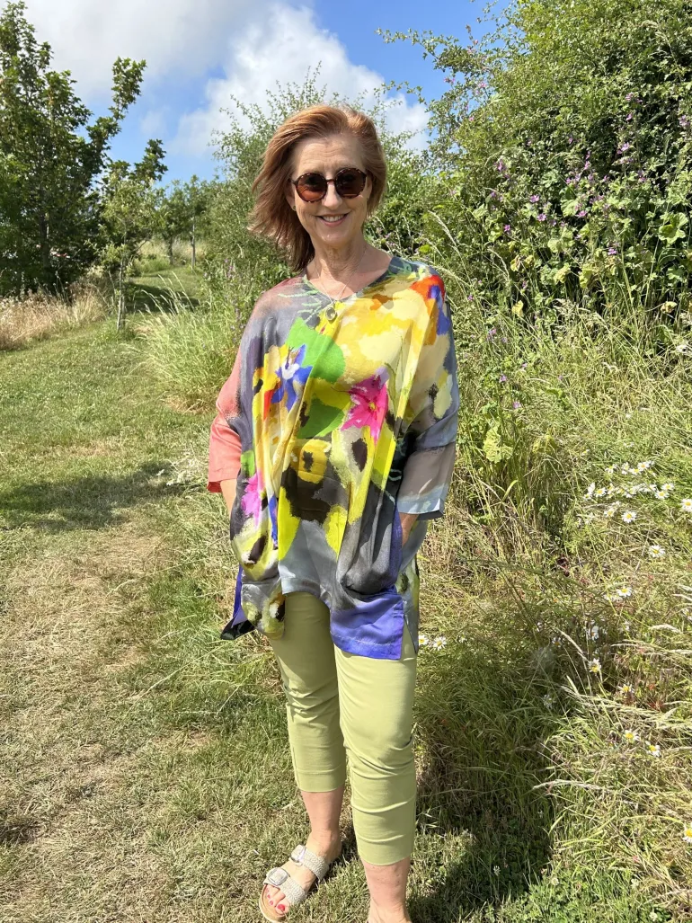 Yavi Bold Floral Tunic