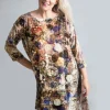 YAVI SILK VELVET DRESS CIRCLES